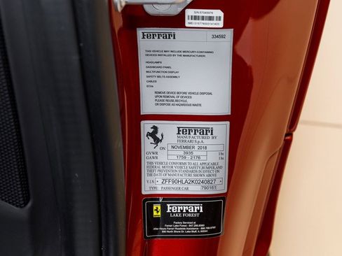 Used 2019 Ferrari 488 Pista Coupe image 34