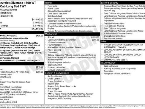 New 2025 Chevrolet Silverado 1500 W/T w/ Trailering Package image 2