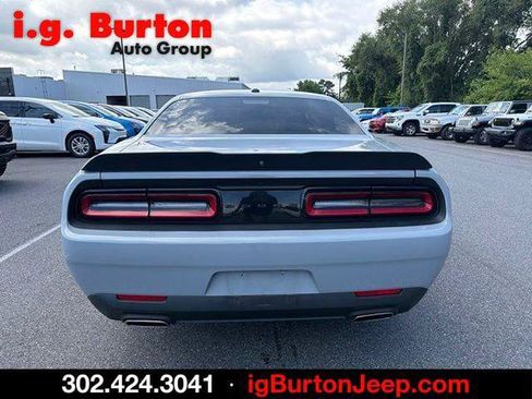 Certified 2021 Dodge Challenger SXT w/ Blacktop Package RWD image 3