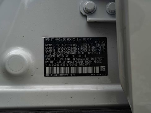 Used 2026 Honda HR-V LX image 43
