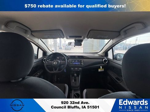 New 2025 Nissan Versa S w/ Trunk Package FWD image 16