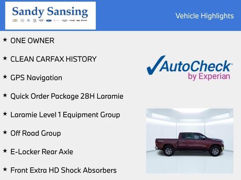 Used 2020 RAM 1500 Laramie AWD/4WD image 7