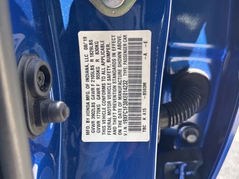 Used 2019 Honda Civic EX image 14