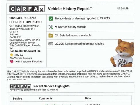 Used 2023 Jeep Grand Cherokee Overland w/ Luxury Tech Group IV image 5