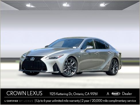Used 2021 Lexus IS 350 F Sport w/ Accessory Package image 1