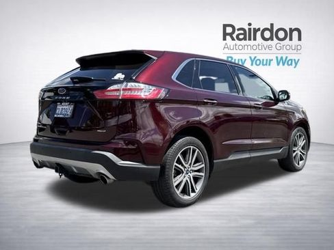 Used 2021 Ford Edge Titanium w/ Class II Trailer Tow Package AWD/4WD image 7