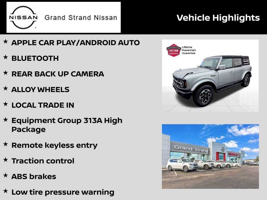 Used 2023 Ford Bronco Outer Banks AWD/4WD image 4