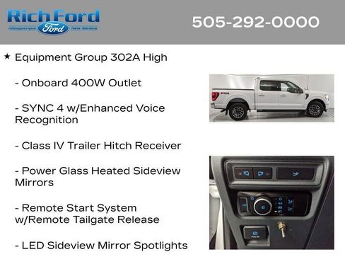 Certified 2023 Ford F150 XLT w/ Equipment Group 302A High AWD/4WD image 11