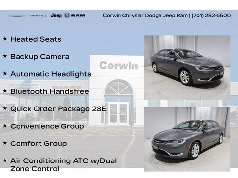 Used 2015 Chrysler 200 Limited w/ Convenience Group FWD image 8