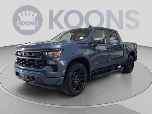 Used 2024 Chevrolet Silverado 1500 Custom w/ LPO, Dark Essentials Package AWD/4WD image 1