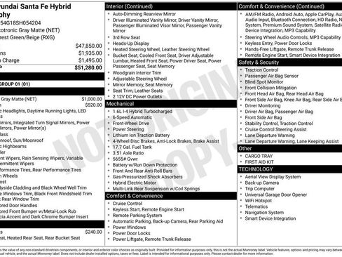 Certified 2025 Hyundai Santa Fe Calligraphy image 7