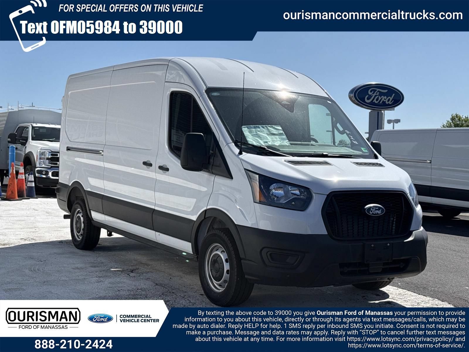 New 2026 Ford Transit 150 148 Medium Roof w/ Load Area Protection Package RWD image 1
