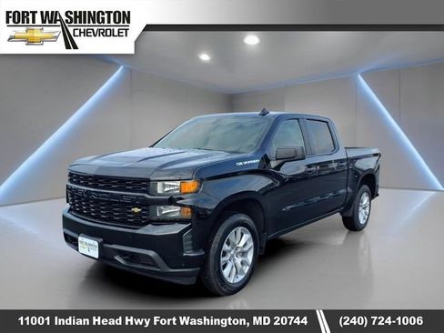 Certified 2021 Chevrolet Silverado 1500 Custom AWD/4WD image 4