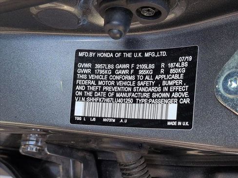 Used 2020 Honda Civic EX image 23