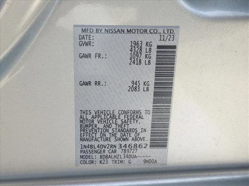 Used 2024 Nissan Altima 2.5 SV image 24