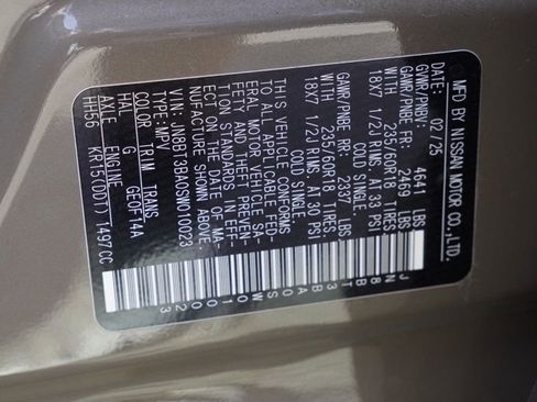 New 2025 Nissan Rogue SV w/ SV Premium Package image 26