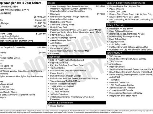 Used 2024 Jeep Wrangler Unlimited Sahara w/ Safety Group AWD/4WD image 10