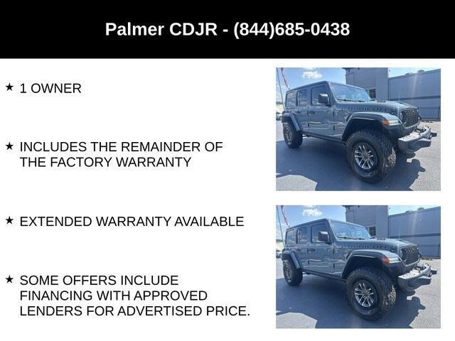 Certified 2024 Jeep Wrangler Unlimited Rubicon 392 AWD/4WD image 32