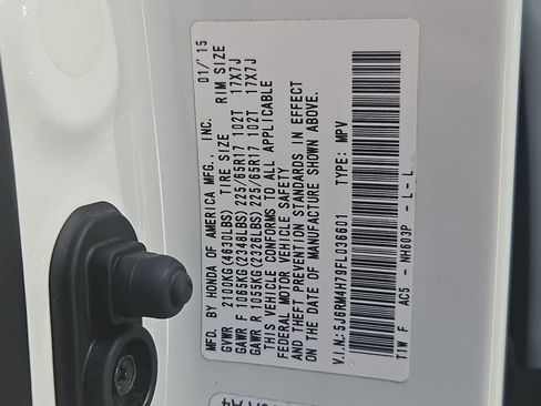 Used 2015 Honda CR-V EX-L image 37