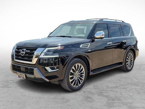 Used 2021 Nissan Armada Platinum w/ Captain's Chairs Package AWD/4WD image 5