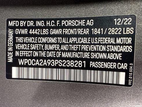 Certified 2023 Porsche 911 Carrera RWD image 28