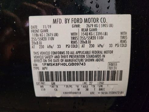 Used 2020 Ford Explorer Limited AWD/4WD image 33