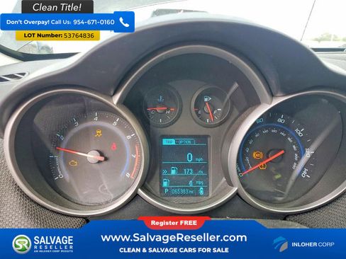Used 2014 Chevrolet Cruze LT w/ All-Star Edition FWD image 12