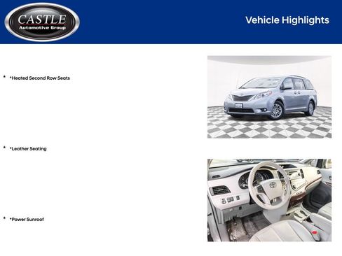 Used 2014 Toyota Sienna XLE image 3