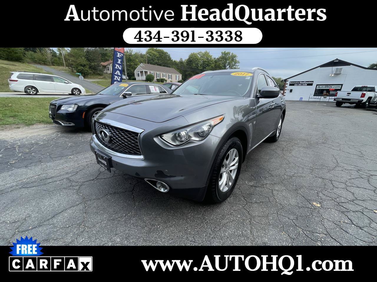 Used 2017 INFINITI QX70 AWD w/ Premium Package image 1