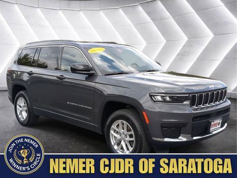 New 2025 Jeep Grand Cherokee L Laredo w/ Luxury Tech Group I AWD/4WD image 1
