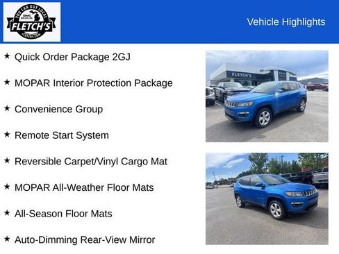 Used 2021 Jeep Compass Latitude w/ Convenience Group AWD/4WD image 2