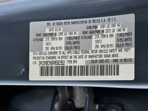 Used 2024 MAZDA CX-30 AWD 2.5 S w/ Preferred Package image 12