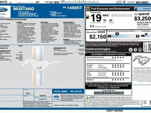 Used 2021 Ford Mustang GT image 3