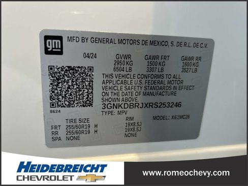 Used 2024 Chevrolet Blazer EV LT AWD/4WD image 8