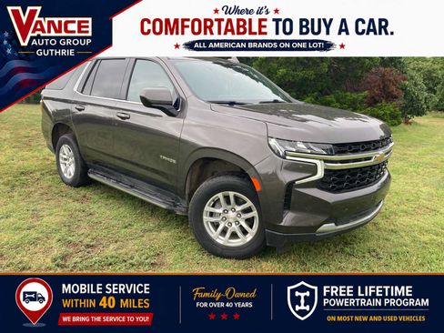 Used 2021 Chevrolet Tahoe LS RWD image 1