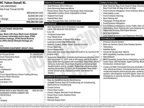 Used 2022 GMC Yukon XL Denali AWD/4WD image 47