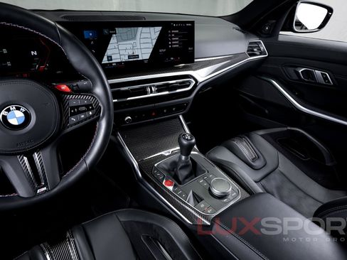 Used 2023 BMW M3 w/ M Carbon Exterior Package RWD image 43