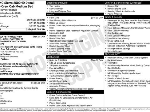 Used 2024 GMC Sierra 2500 Denali Ultimate AWD/4WD image 32