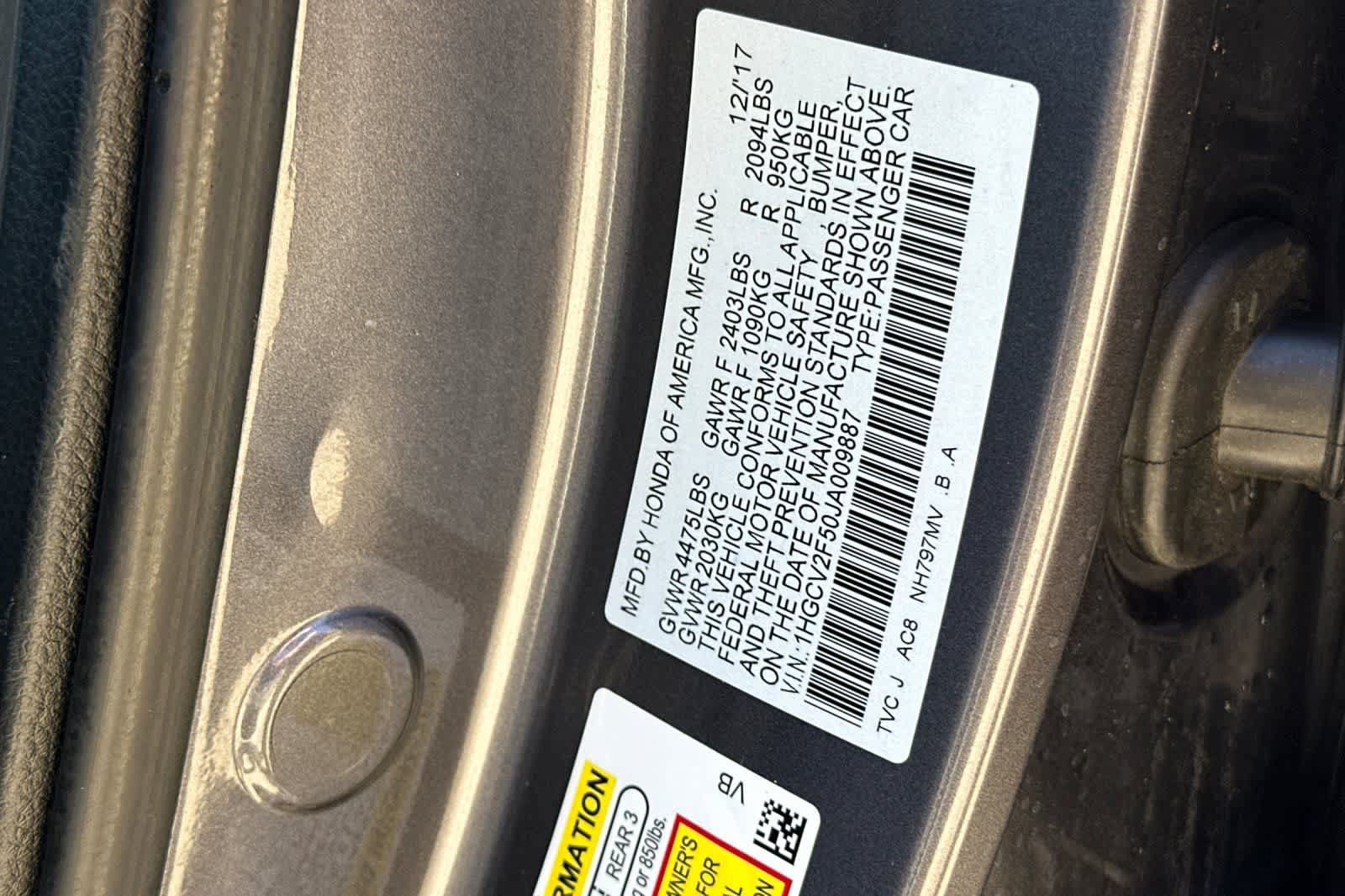 Used 2018 Honda Accord EX-L image 35