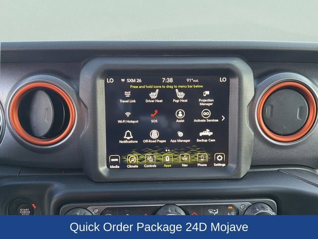 Used 2023 Jeep Gladiator Mojave w/ LED Lighting Group AWD/4WD image 12