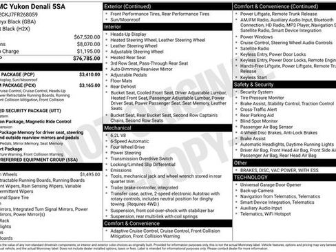 Used 2015 GMC Yukon Denali w/ Touring Package image 26