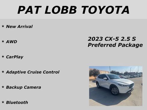 Used 2023 MAZDA CX-5 AWD 2.5 S w/ Preferred Package image 18