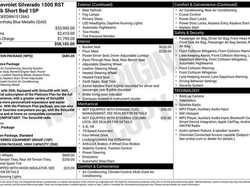 Used 2022 Chevrolet Silverado 1500 RST w/ Protection Package AWD/4WD image 10