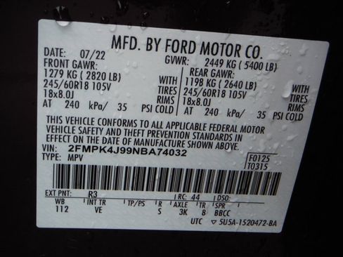 Used 2022 Ford Edge SEL w/ Convenience Package AWD/4WD image 43