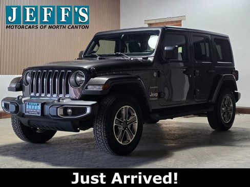 Used 2021 Jeep Wrangler Unlimited Sahara image 1