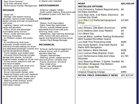 Used 2017 Chevrolet Corvette Z06 image 4