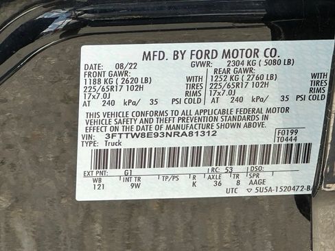 Used 2022 Ford Maverick XL FWD image 42