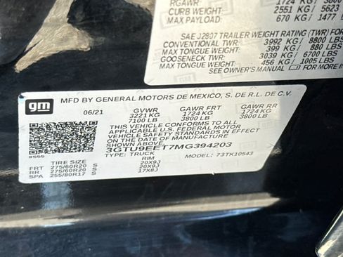 Used 2021 GMC Sierra 1500 AT4 AWD/4WD image 33