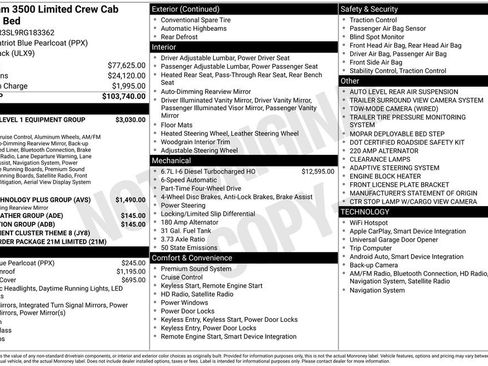 Used 2024 RAM 3500 Limited AWD/4WD image 40