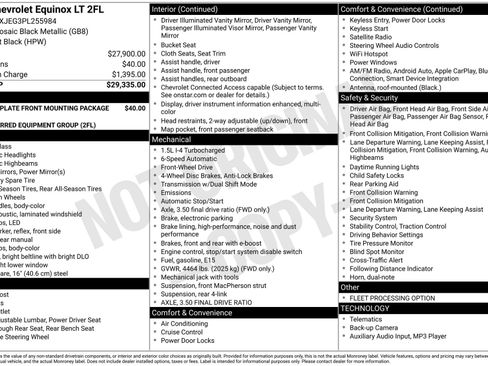 Used 2023 Chevrolet Equinox LT FWD image 45
